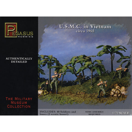 Pegasus 7401 USMC in Vietnam ca.1965 1:72 Model Kit