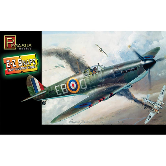 Pegasus 8410 Spitfire Mk.I EZ Snap 1:48 Plastic Model Kit