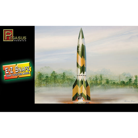 Pegasus 8416 German V-2 Rocket Missile (Snap Kit) 1:48 Model Kit