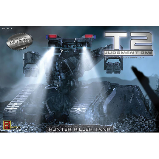 Pegasus 9215 Terminator 2: Judgment Day Hunter Killer Tank Chrome 1:32 Model Kit