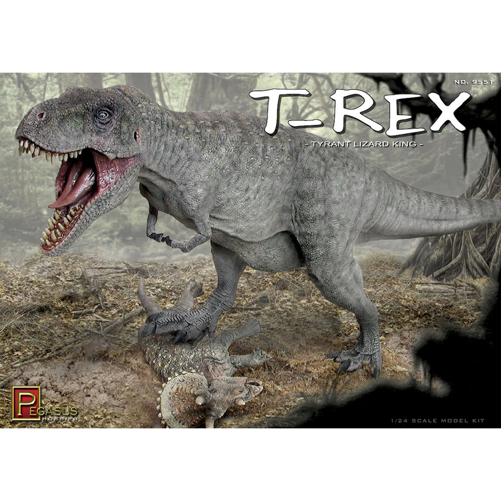 Pegasus 9551 T-Rex Dinosaur 1:24 Model Kit