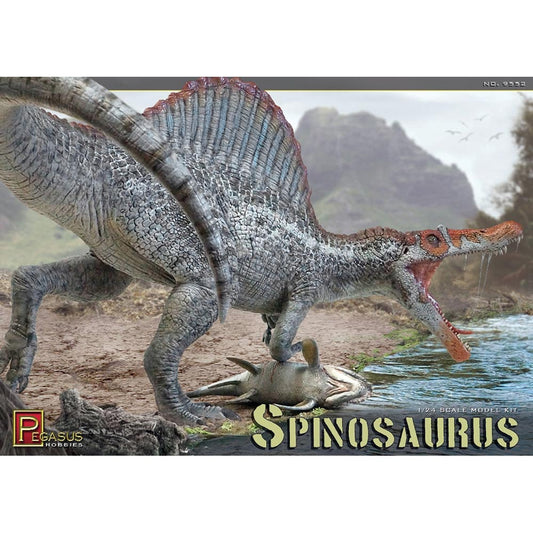 Pegasus 9552 Spinosaurus 1:24 Dinosaur Plastic Model Kit