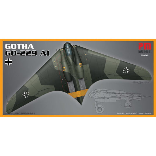 PM Model 210 Gotha Go-229 A1 1:72 Plastic Model Kit