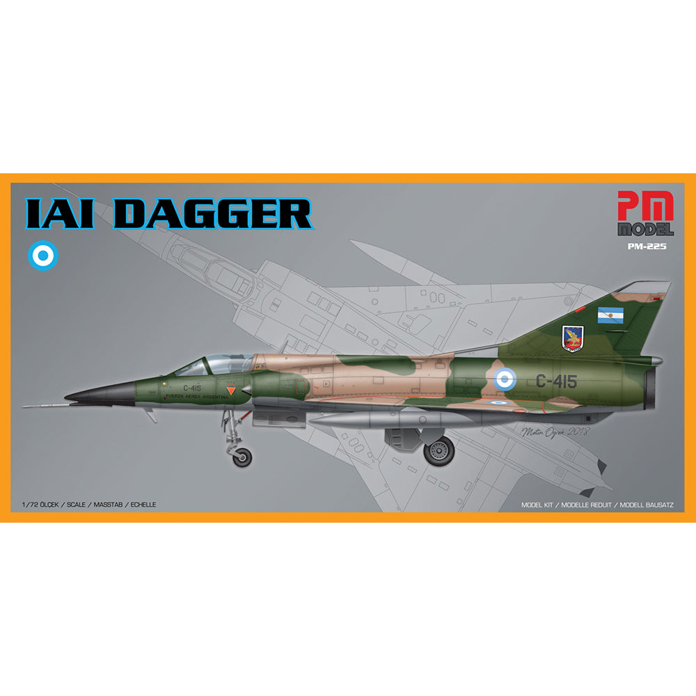 PM Model 225 IAI Dagger 1:72 Model Kit