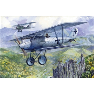 Roden ROD003 Pflaz D.III German WWI Fighter, 1917 1:72 Model Kit