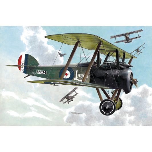 Roden ROD053 Sopwith F.1 Camel w/ Bentley 1:72 Model Kit