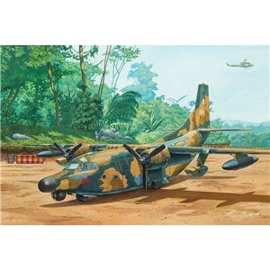 Roden ROD058 Fairchild NC/AC-123K Black Spot 1:72 Model Kit