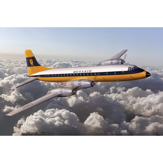 Roden ROD323 Bristol 175 Britannia Monarch Airlines G-AOVT 1:144 Model Kit