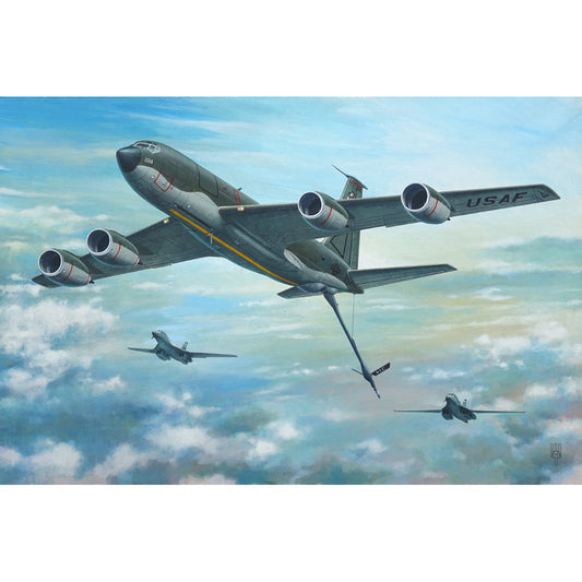 Roden ROD350 USAF Boeing KC-135R Stratotanker 1:144 Model Kit