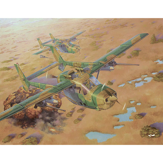 Roden ROD628 Reims Cessna FTB337G Lynx 1:32 Model Kit