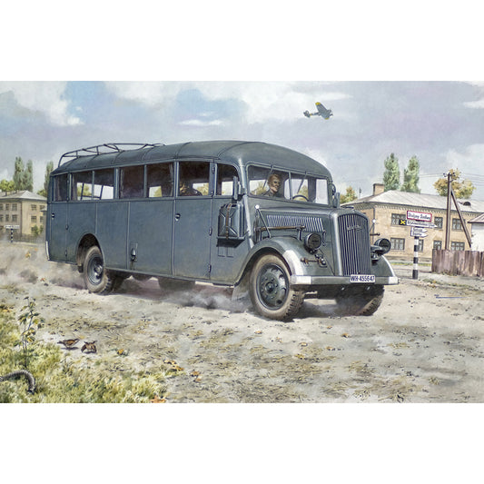 Roden ROD720 Opel Blitz Omnibus 3.6-47 Type W39 Ludewig (Essen) 1:72 Model Kit
