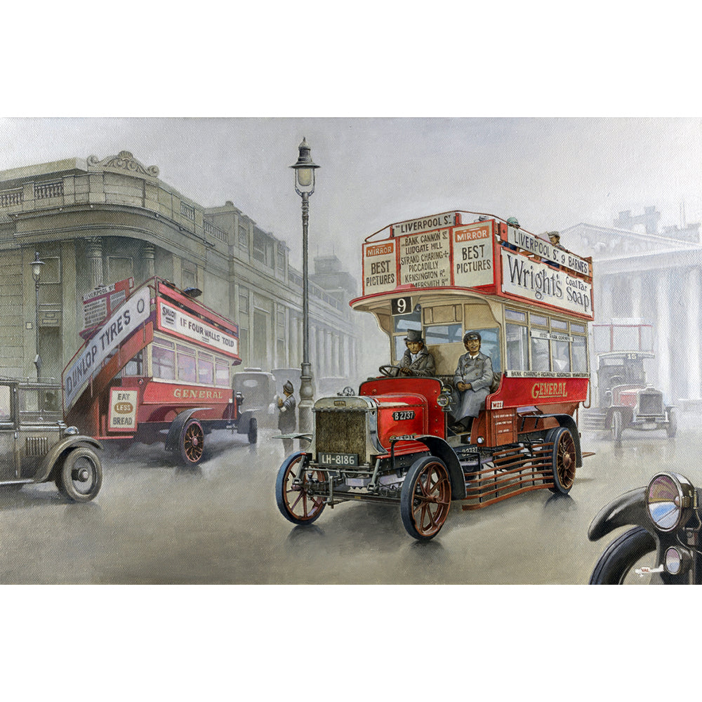 Roden ROD739 LGOC B Type Bus 1:72 Model Kit