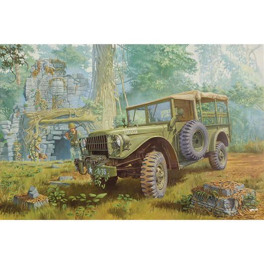 Roden ROD806 Dodge M37 ¾ton 4x4 Cargo Truck 1:35 Model Kit