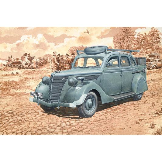 Roden ROD818 1941/42 Ford V8-G81A Funkkraftwagen 1:35 Model Kit