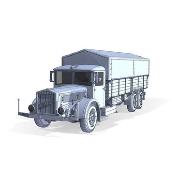 Roden 822 German Vomag 8 LR LKW Heavy Truck 1941/42 1:35 Model Kit