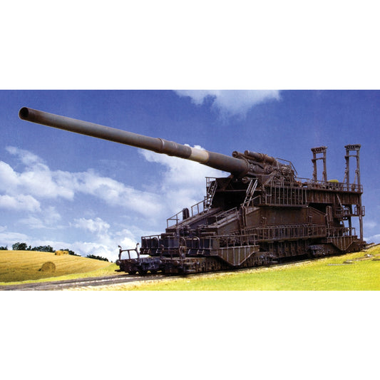 Soar Art 14401 Dora 80cm WWII German Super Heavy Railway Gun 1:144 Model Kit