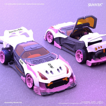 SUYATA MS002 Madness of the Streets - Dragon Wings & Nana 1:32Model Kit