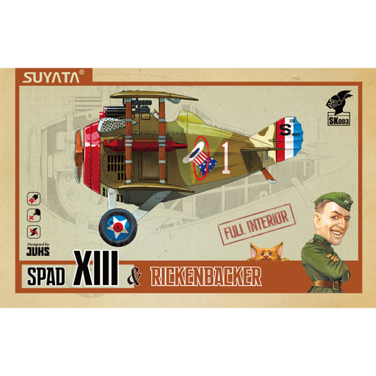 Suyata SYSK003 SPAD XIII & Rickenbacker Model Kit