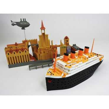 SUYATA SL002 Titanic - Port Scene & Flying Machine Plastic Model Kit