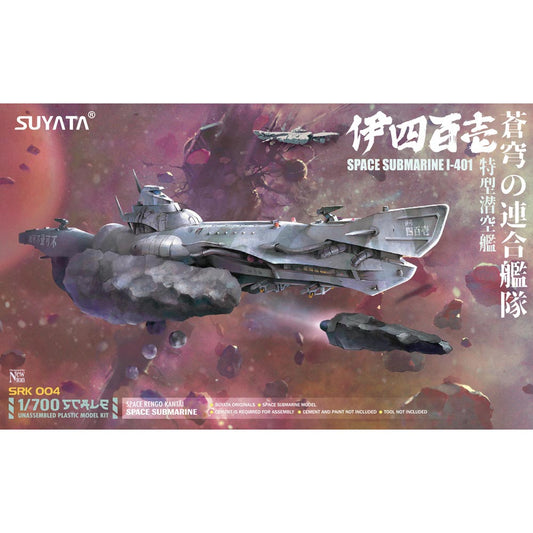 Suyata PKSYSRK004 Space Rengō Kantai - Space Submarine I-401 1:700 Model Kit