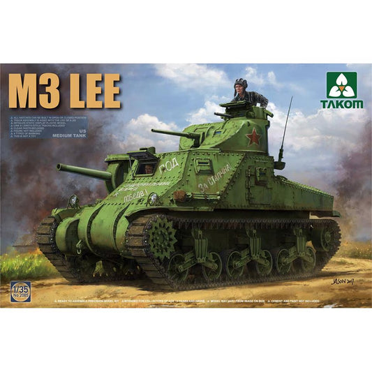 Takom 2085 US Medium Tank M3 Lee (Early) 1:35 Model Kit