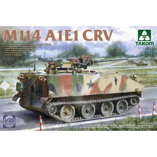 Takom 02149 M114 A1E1 CRV 1:35 Plastic Model Kit