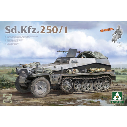 Takom 2184 Sd.Kfz 250/1 Half-Track 1:35 Model Kit
