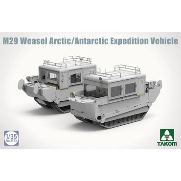 Takom 2193 US Army M29C Weasel Arctic/Antarctic Exped. Vehicle 1:35 Model Kit