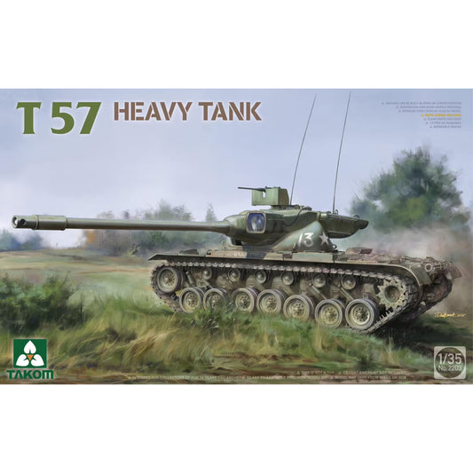 Takom 2203 T57 Heavy Tank 1:35 Model Kit