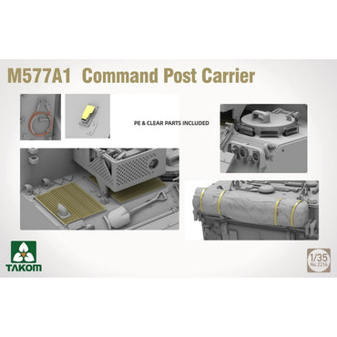 Takom 02216 M577A1 Command Post Carrier 1:35 Model Kit