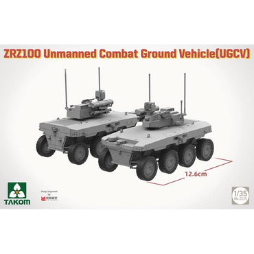 Takom 2225 ZRZ100 Unmanned Combat Ground Vehicle (UGCV) 1:35 Model Kit