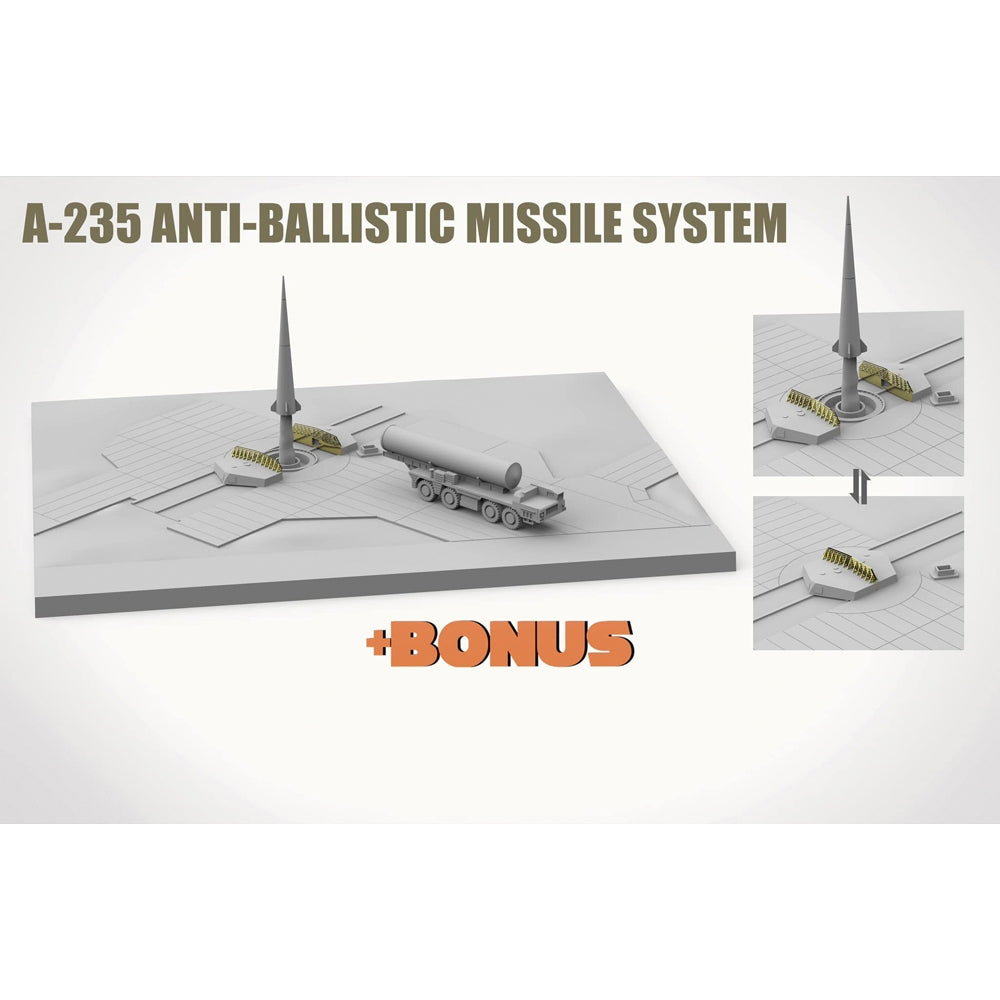 Takom 6010 Russian Don-2N 'Pill Box' Missile Defence Radar 1:350 Model Kit