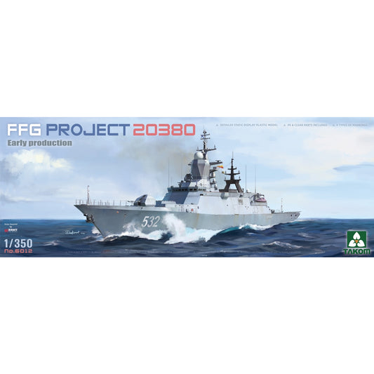 Takom 6012 Russian Steregushchiy Class Corvette Project 20380 1:350 Model Kit