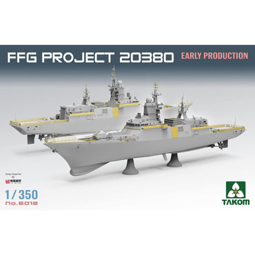 Takom 6012 Russian Steregushchiy Class Corvette Project 20380 1:350 Model Kit