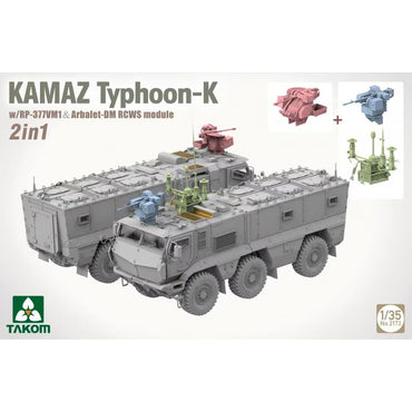Takom 2173 KAMAZ Typhoon-K 2-in-1 1:35 Plastic Model Kit
