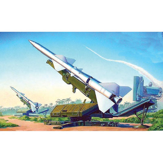 Trumpeter 206 SA-2 Guideline Missile & Launcher 1:35 Model Kit