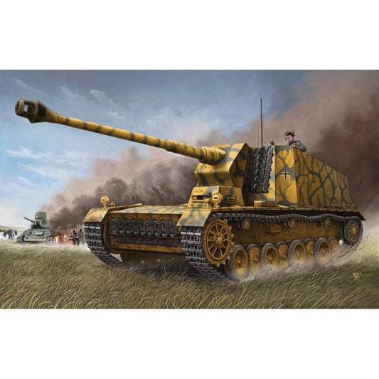 Trumpeter 350 German 12.8cm Selbstfahrlafette L/61 'Sturer Emil' 1:35 Model Kit