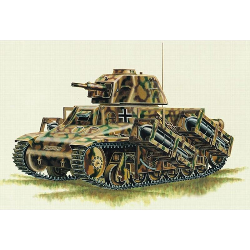 Trumpeter 352 Hotchkiss H-39 French Tank w/ SA38 37mm Gun 1:35 Model Kit