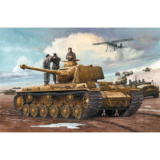 Trumpeter 366 PzKpfw KV-1 754(r) Tank 1:35 Model Kit