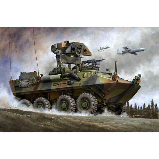 Trumpeter 372 LAV-AT Light Armoured Vehicle Anti-tank USMC 1:35 Model Kit