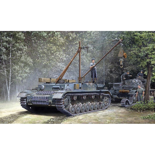 Trumpeter 389 Bergepanzer IV Recovery Vehicle 1:35 Model Kit