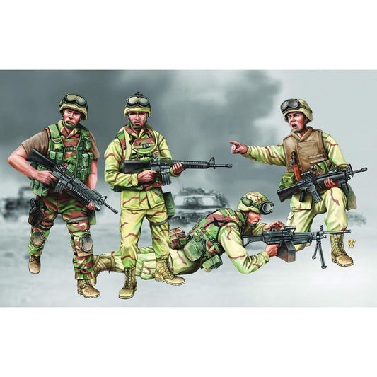 Trumpeter 407 US Marine Corps Iraq 2003 1:35 Model Kit