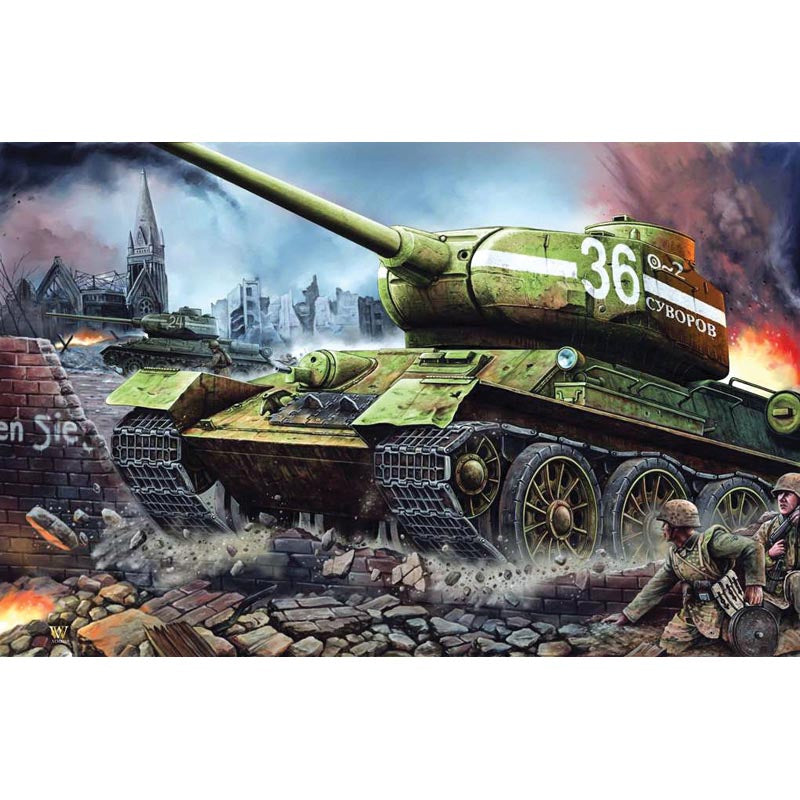 Trumpeter 902 T-34/85 Model 1944 'Factory No 183' 1:16 Model Kit