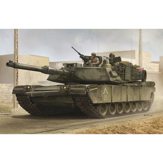 Trumpeter TM00926 M1A1 US Abrams AIM MBT 1:16 Model Kit