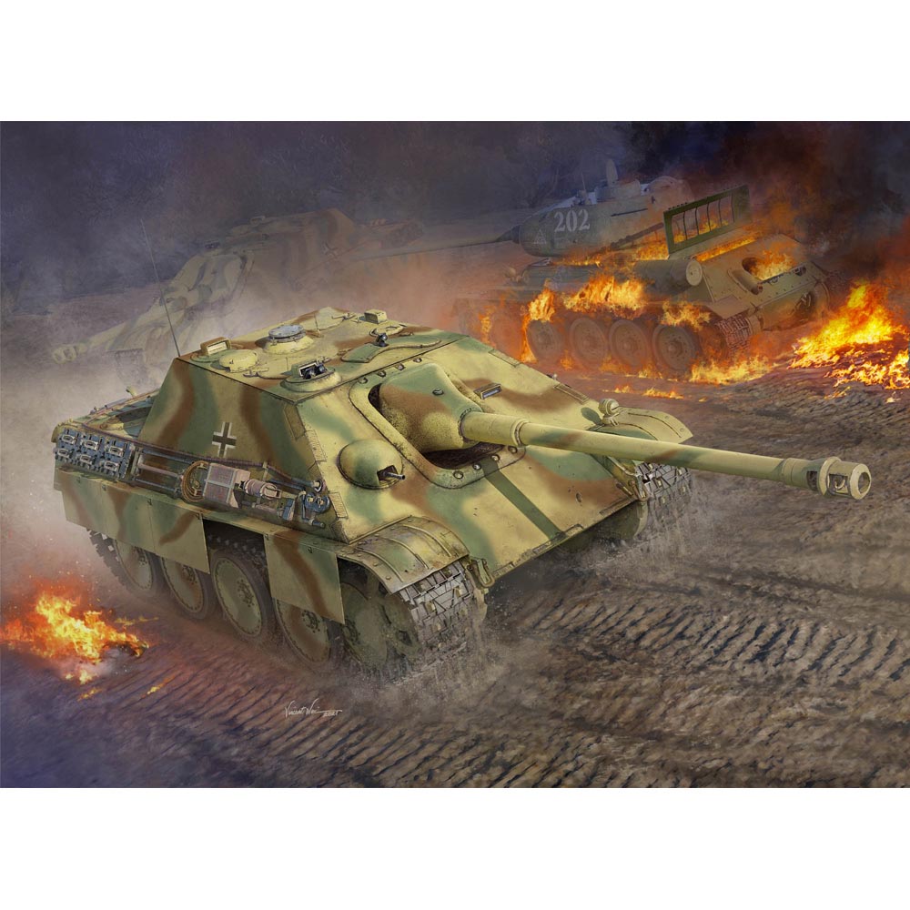 Trumpeter 935 German SdKfz 173 Jagdpanther, Late, WWII 1:16 Model Kit