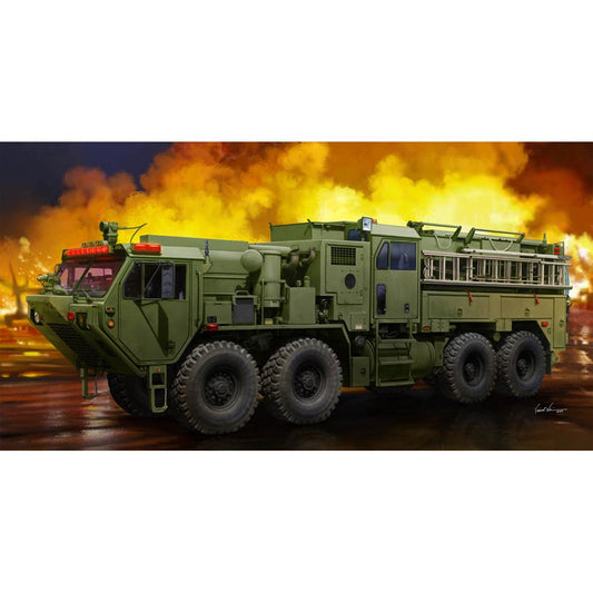 Trumpeter 1067 M1142 HEMTT Tactical Fire Fighting Truck (TFFT) 1:35 Model Kit