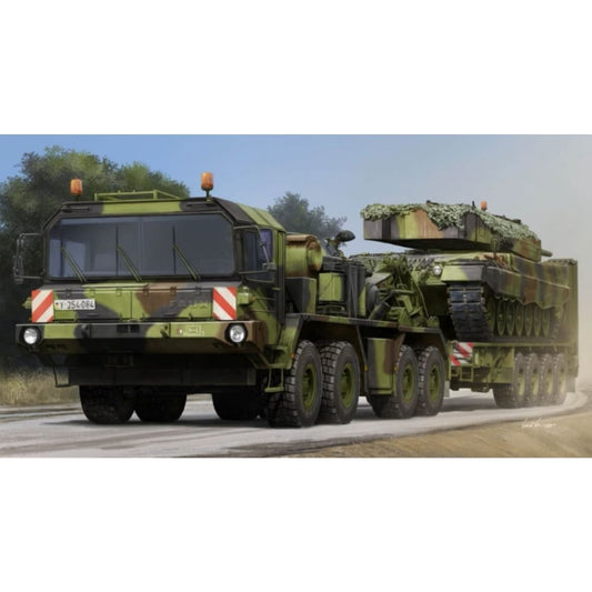 Trumpeter 01070 FAUN SLT 50-3 ELEFANT with SaAnh.52t 1:35 Model Kit