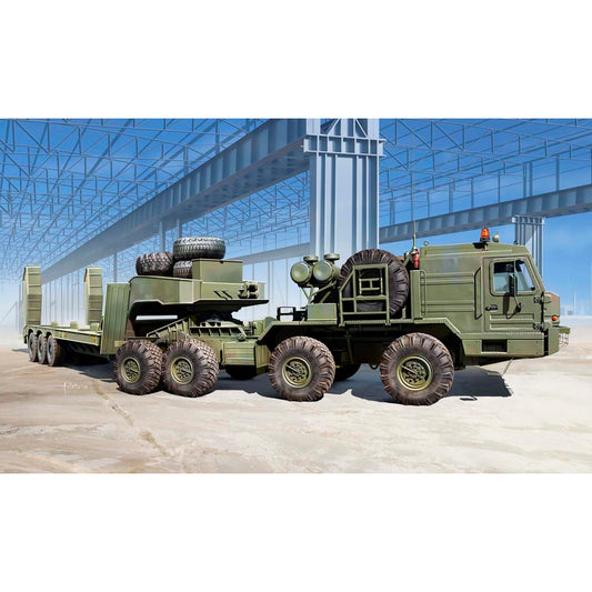 Trumpeter 1086 Russian Tank Transporter BAZ-6403 + ChMZAP-9990-071, c.1990–present 1:35 Model Kit