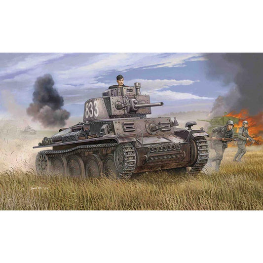 Trumpeter 1577 PzKpfw 38(t) Ausf E/F 1:35 Model Kit