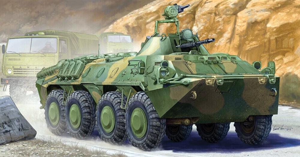 Trumpeter 1593 BTR-70 APC in Afghanistan 1:35 Model Kit